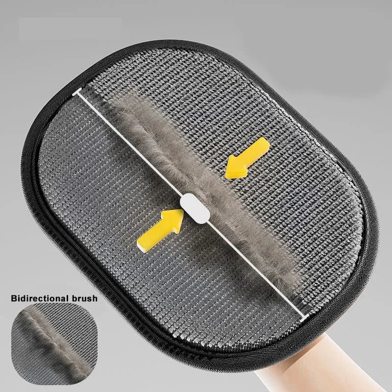 Reusable Electrostatic Pet Hair Removal Mitts Cat Dog Hair Remover Brush Sticking Device Home Hair Scraper Cat Grooming Gloves